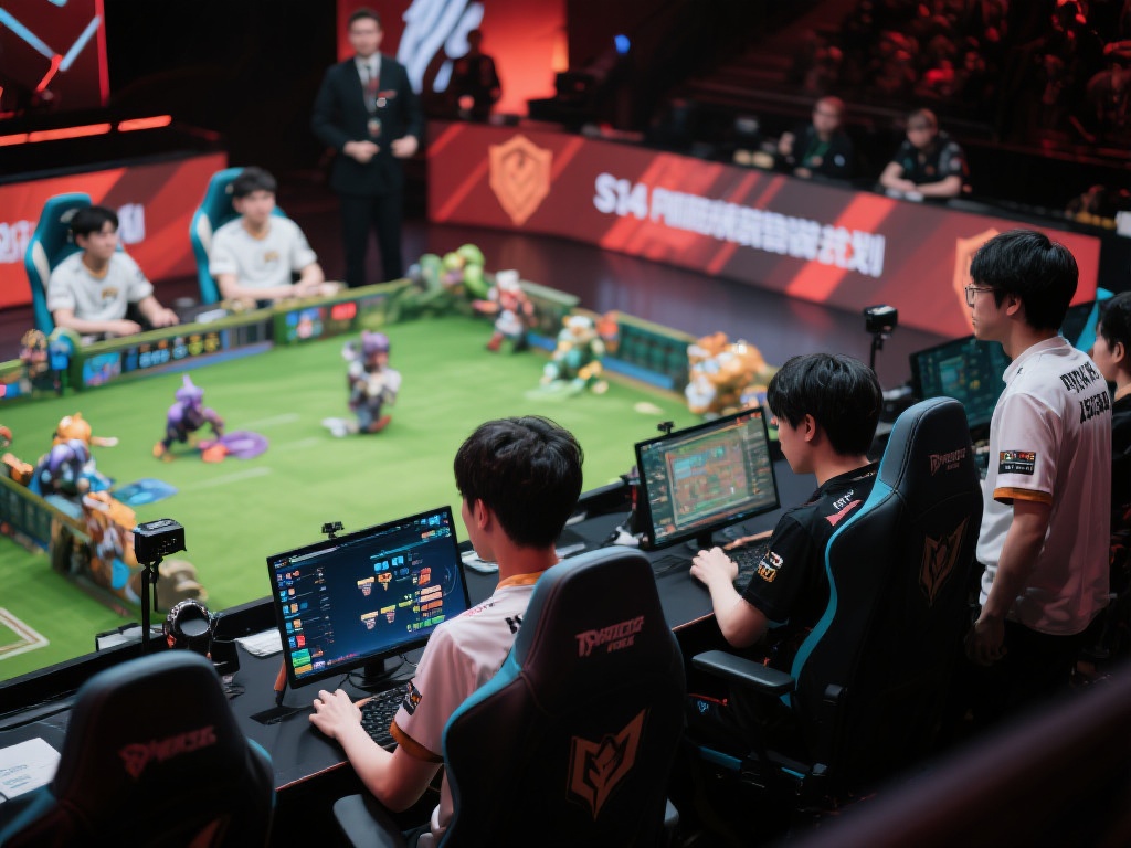 S14全球总决赛冠军队伍战术深度剖析,学习价值极高! 临场应变:战术调整的艺术
除了固定的战