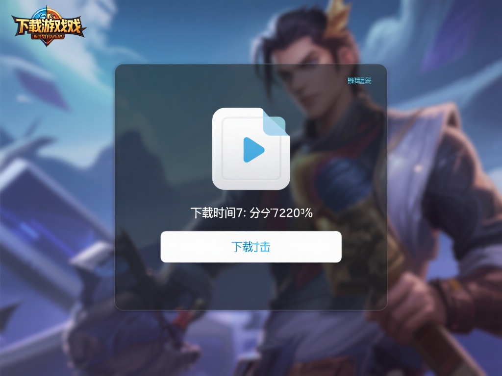 下载游戏客户端
点击下载后，系统会自动